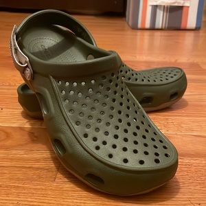 Green Crocs